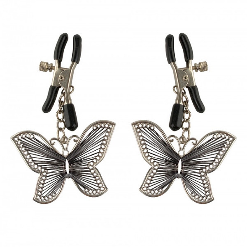 Nakit za bradavice Butterfly Nipple Clamps