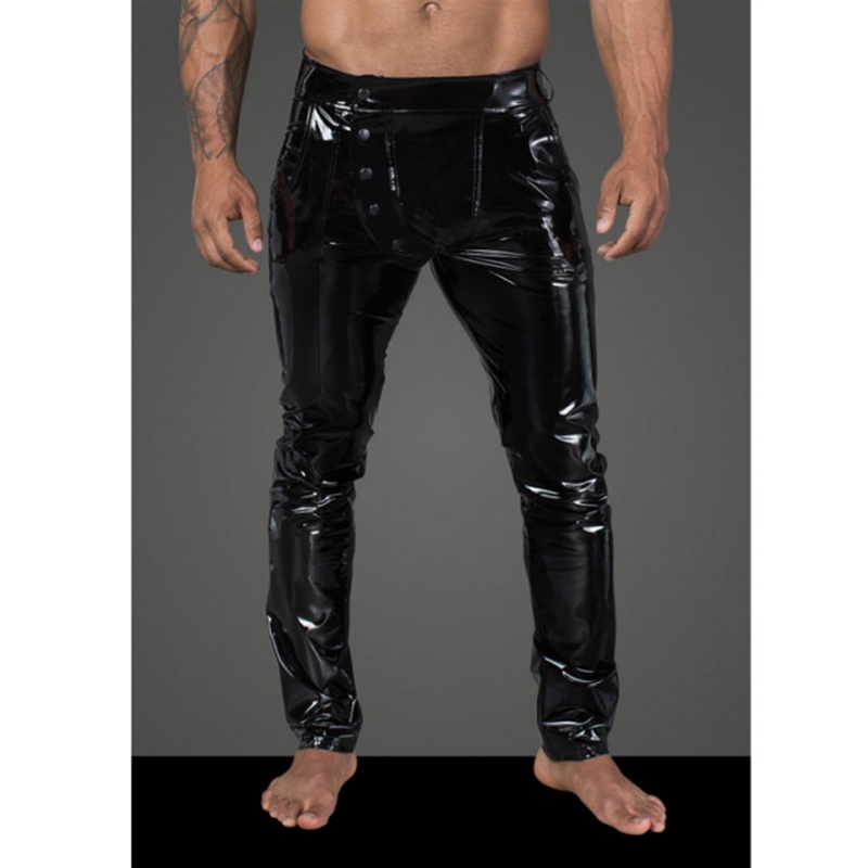 Muške seksi pantalone od elastičnog PVC materijala | Long pants made of elastic PVC